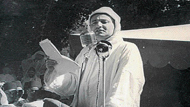 زيارة الملك الراحل محمد الخامس لطنجة