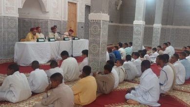 زيارة المجلس العلمي المحلي لإقليم طاطا للمدرسة العتيقة امغيميمة