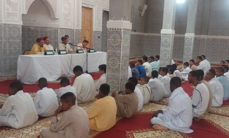 زيارة المجلس العلمي المحلي لإقليم طاطا للمدرسة العتيقة امغيميمة