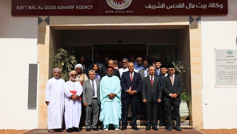 زيارة اللجنة التنفيذية لمنظمة التعاون الإسلامي إلى وكالة بيت مال القدس الشريف