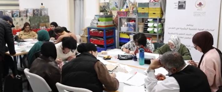 انطلاق الحملة الاجتماعية الرمضانية بالقدس وتدريب مقدسيين على الحرف المغربية