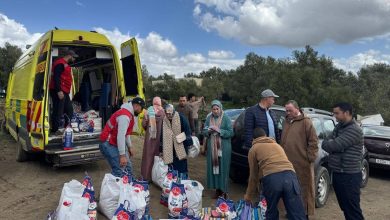 شفشاون : قافلة تضامنية تستهدف 50 أسرة متضررة من الاضطرابات الجوية