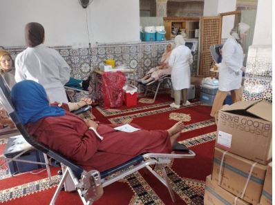 حملة للتبرع بالدم بوزان تجسد قيم التكافل والتضامن بمشاركة واسعة