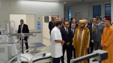 الملك يدشن المركب الاستشفائي الجامعي الدولي محمد السادس للرباط