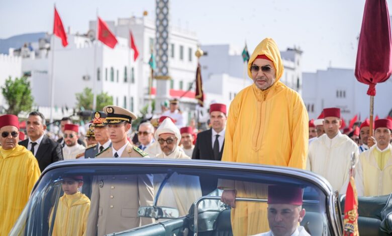 أمير المؤمنين يترأس حفل الولاء بالقصر الملكي بتطوان