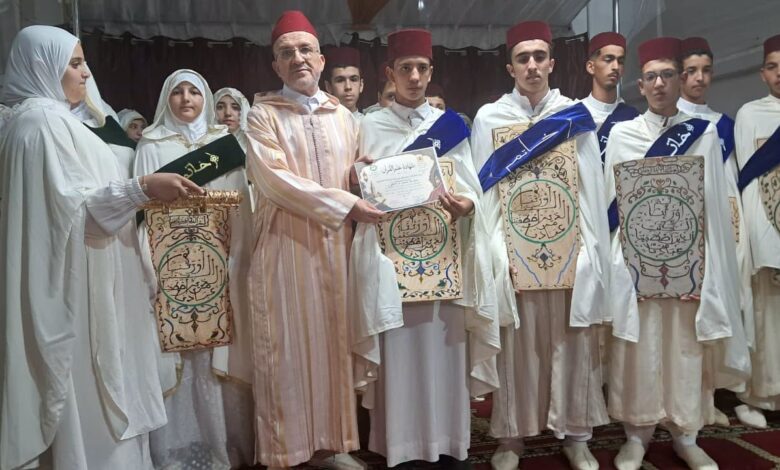 المجلس العلمي المحلي بتطوان يحتفي بحافظي وحافظات القرآن الكريم بقرية الدشريين