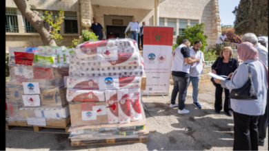 القدس: مساعدات مغربية لفائدة 46 نزيلا بمؤسسة للرعاية الاجتماعية في العيزرية